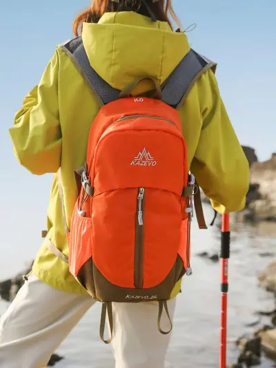 Hiking and trekking backpack, lightweight, multifunctional