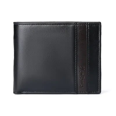 Men's Short Leather Wallet, Large Capacity and Durable - 5