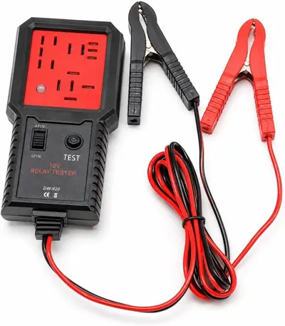 Autorelais-Tester 3-Pin 5-Pin Testwerkzeug 12V/24V universelles Relais-Diagnosewerkzeug