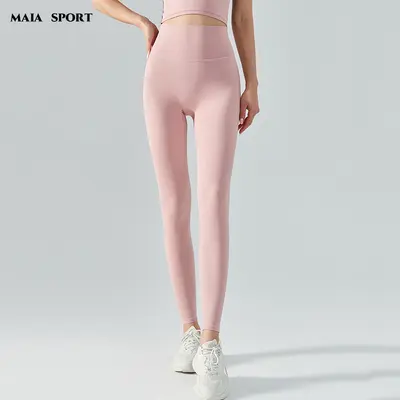 MAIA SPORT高腰瑜伽裤女夏季跑步运动紧身外穿普拉提健身服云感裤 - 10