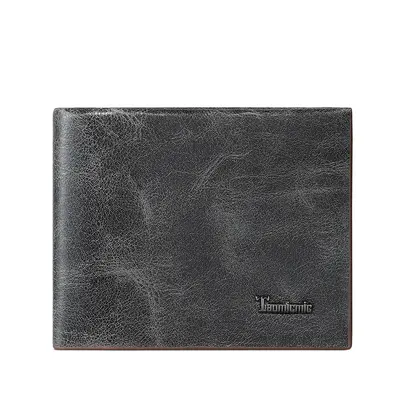 Men's PU Short Wallet with Banknote Slot and Driver's License Card Holder - 6