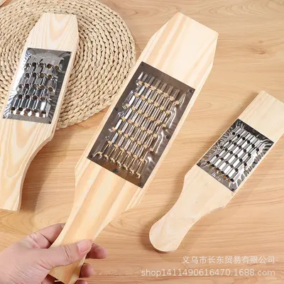 Stainless Steel Carrot and Potato Grater with Copper Blade