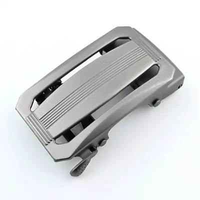 Herrenwebstoff-Nylongürtel Großhandel einfaches Design ohne Markierung federangetriebener automatischer Verschluss Online-Shop Geschenkgürtel - 11