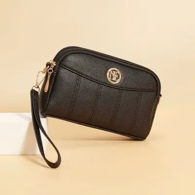 New Women's Handbag Phone Bag 2025 PU New Middle-aged and Mature Women's Mommy Bag Mini Single Shoulder Crossbody Bag Small Bag