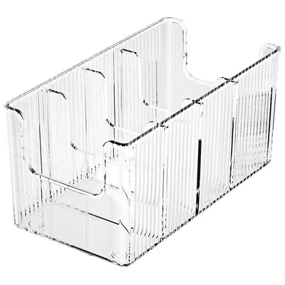Compartment Vanity Desktop Skincare Organizer for Face Mask Storage