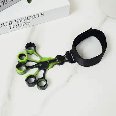 Silicone Five-Finger Strengthening Band for Hand Training - 7