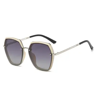 Women's Polarized Sunglasses with UV Protection, Large Face Fit - 8