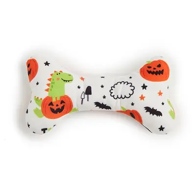 Plush Squeaky Dog Toy, Bone and Dinosaur Design, Bite-Resistant