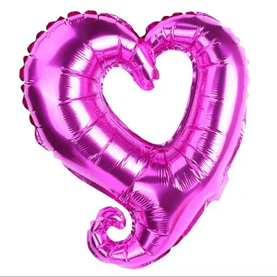 18 Zoll herzförmiger Folienballon - 13