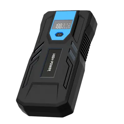 12VM33 Auto-Starthilfe-Powerbank mit Luftpumpe, tragbar