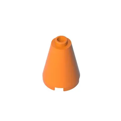 3942a Building Blocks 2x2 Cone Bricks, Small Technic Parts, 100 g - 6
