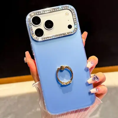 多巴胺指环支架手机壳适用苹果18潮流iPhone17Promax星钻软壳跨境 - 8