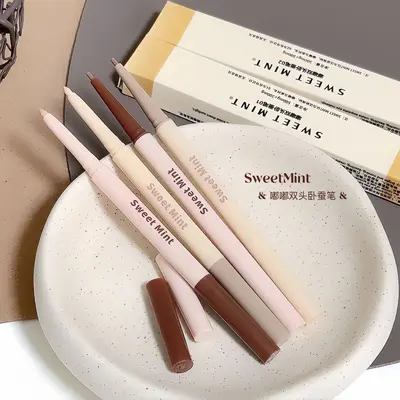 SWEET MINT Doppelkopf-Unterlidstift, 2-in-1 Aufheller und Lidschatten