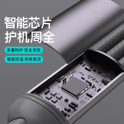 100W İkiye Üçlü Süper Hızlı Şarj Veri Kablosu Üçü Bir Arada Metal Huawei Apple Örgülü Hediye Şarj Kablosu