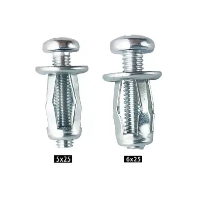 Galvanizli karbon çelik kanatlı somun perçin, M4 M5 M6 M8 ölçüleri - 3