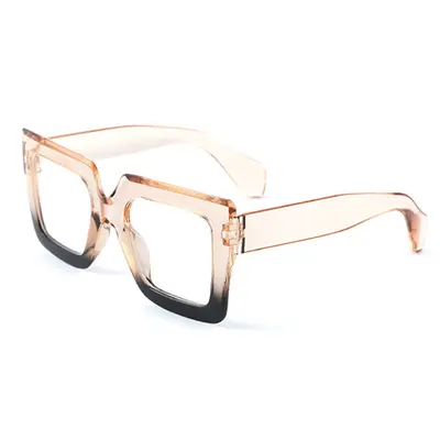 Oversized Square Frame Sunglasses Women's Party Style - 8