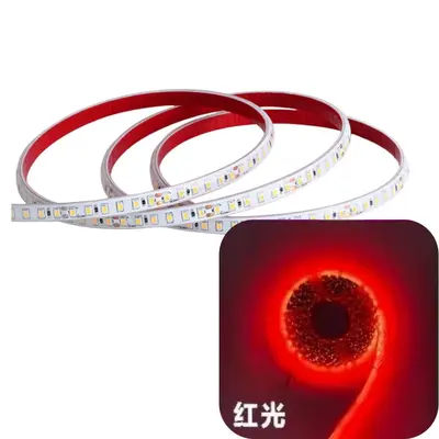 12/24V wasserdichte LED-Streifen Licht solide Silikon Niederspannung Außenbereich weiches Streifen Beleuchtung Hof wasserdichte LED-Streifen Licht - 11