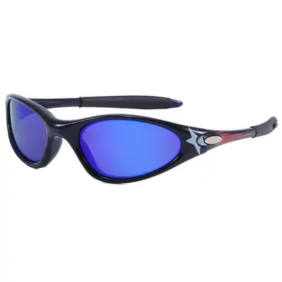 Retro Oval TR Sunglasses for Cycling and Outdoor Use - 10