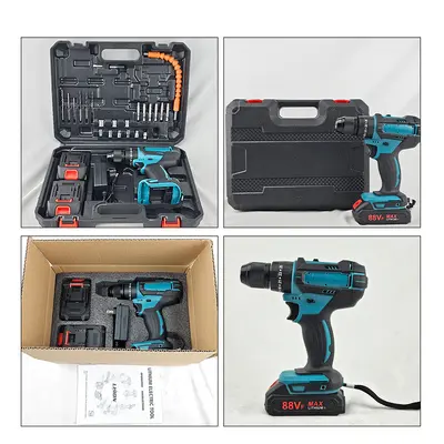 Electric drill, lithium battery, multifunctional power tool - 5