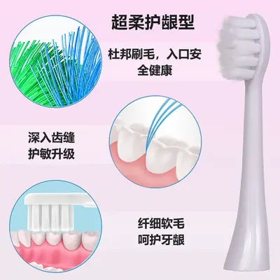 Replacement Head for Skyworth BG31 Sonic Toothbrush, Soft Bristles, Gum Care - 2