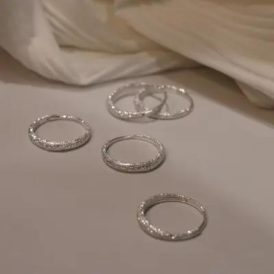 925 ayar gümüş yıldız küpe, parlak, Kore tarzı