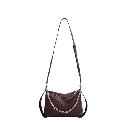 Dumpling-Achseltasche aus Öl-Wachsleder, Herbstmodell 2026, Schultertasche - 9