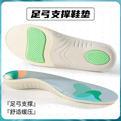 Arch Support Insoles for Flat Feet, Unisex, Sweat-Absorbing and Deodorizing - 9