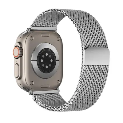 Milanese Steel Band for Apple Watch Ultra 2, Magnetic Closure