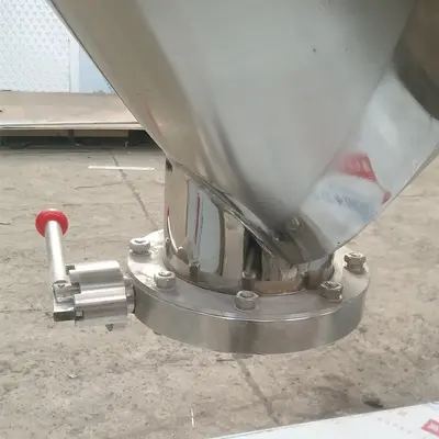 V tipi toz karıştırıcı