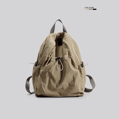 Koreanischer Stil Herren-Rucksack, wasserdicht, leicht, Reisebeutel