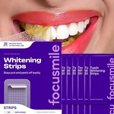 Whitening Strips Teeth Whitening Strips, Large Box, v34 Color Correction