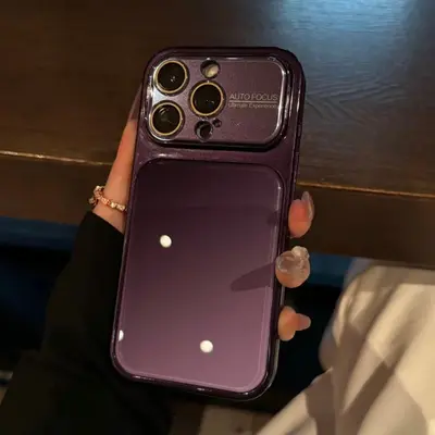Handyhülle für Apple iPhone 18 Pro Max, 3D-Kontrastfarben, großes Sichtfenster, stoßfest
