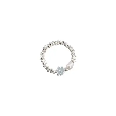 Damenring aus 925er Silber, koreanisches Design - 6