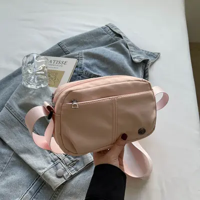 Women's Small Square Single-Shoulder Crossbody Bag, Niche Design - 9