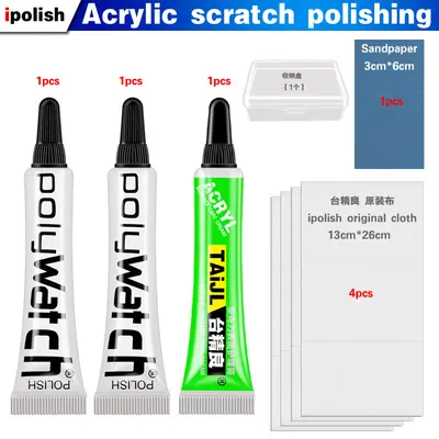 Acrylic Scratch Remover Paste, Watch Crystal and Plastic Polishing - 12