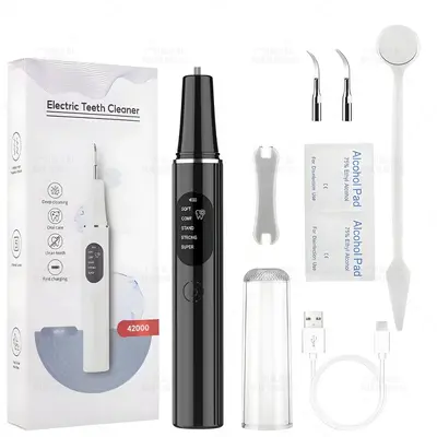 5-gear ultrasonic dental scaler with purple light - 8