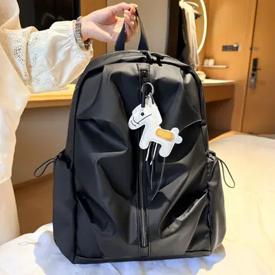 Lightweight Backpack, Large Capacity Shell Design, Unisex Travel and Commuter Bag - 4