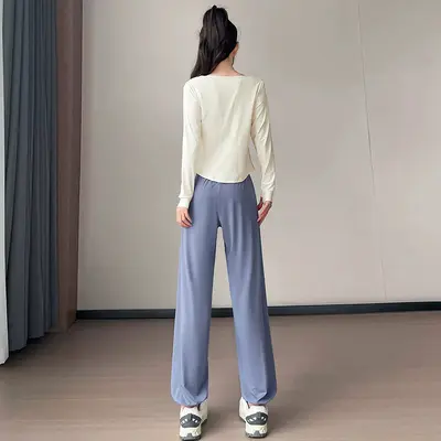 Kadın spor takımı sonbahar hızlı kuruyan pilates yoga pantolon