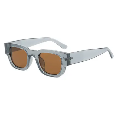 Square Decorative Sunglasses with Sun Protection - 8