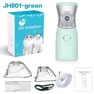 Portable Micro Mesh Pet Nebulizer for Cats and Dogs with Mask - 13