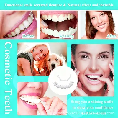 Perforated Denture Cover for Elderly Eating Aid - 4