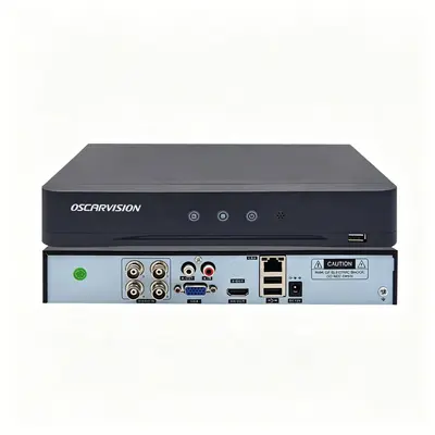 AHD Koaxial 4-Kanal-Überwachungskamera-Set mit HD-Nachtsicht - 4