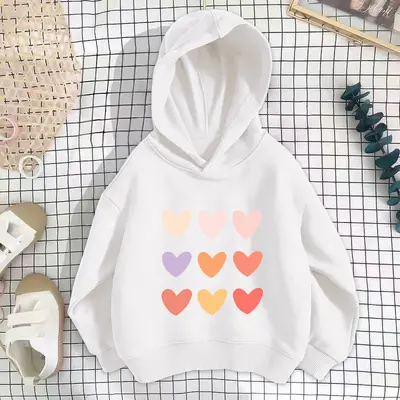 Mädchen-Kapuzenpullover, Frühling/Herbst, koreanischer Stil - 7
