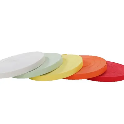 Renkli elastik bant 2-2,5 cm, düz dokuma, yüksek elastikiyetli, giyim ve çanta aksesuarı - 6