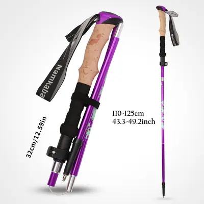 Namkabaw Ultralight Foldable Trekking Pole, 6061 Aluminum Alloy