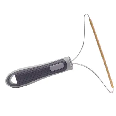 Stainless steel pet hair brush, long handle, multifunctional - 12