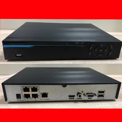 5MP POE IP Kamerasystem, 4-Kanal NVR Kit - 3