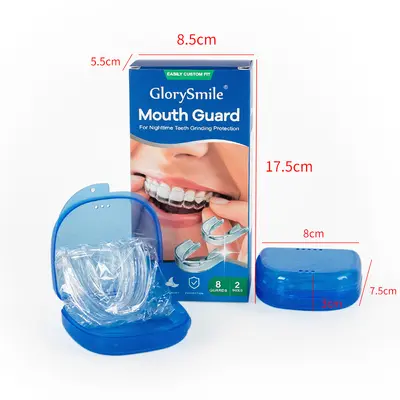 Termoplastik diş plağı, dental görünmez diş plağı, çok fonksiyonlu gece diş gıcırdatma önleyici diş koruyucu plak, diş siperliği toptan