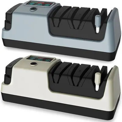 Elektrikli Bıçak Bileyici, Üç Kademeli Hız Ayarlı, LCD Ekran