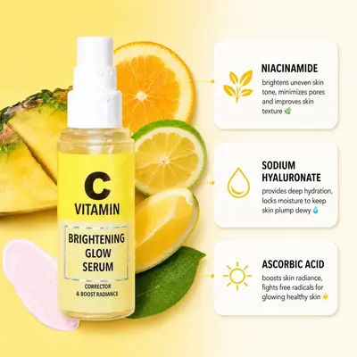 Grenzüberschreitend TK Lagerbestand Amz neuer Trend VITAMIN C Aufhellendes Serum Frischer Mandarine Sanft und Erfrischend Alltäglich - 5